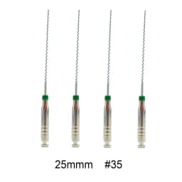 5Box AG Dental Paste Carriers Root Filler Lentulo 21mm 25mm Assorted #25-40 Endodontics files Dental Instruments Channel Spiral