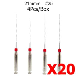 AG 20Box 21/25mm Dental Lentulo Paste Carriers Endodontic Reamers Drill Burs Endo Files Dentist Materials Instrument