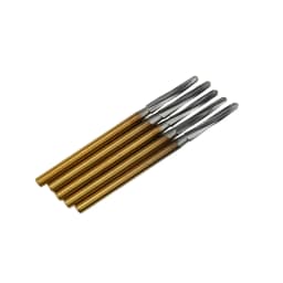 5pcs/box Dental Carbide Drill 25mm 28mm Tungsten Bone Cutters Finishing Burs Tooth Extraction Burs for High Speed Handpiece