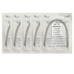 5Pack AG Dental Arch Wires Orthodontic Super Elastic NITI Round Rectangle Archwire Lower/Upper 012/014/016/018/020/16x16/16x22