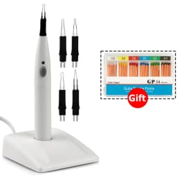 AG Dental Gutta Percha Tooth Gum Cutter 4 Tips Gingival Cutter Dental Gutta Percha Cutting Wireless Charging Socket Heating