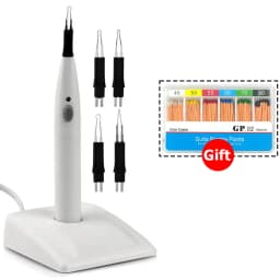 AG Dental Gutta Percha Tooth Gum Cutter 4 Tips Gingival Cutter Dental Gutta Percha Cutting Wireless Charging Socket Heating