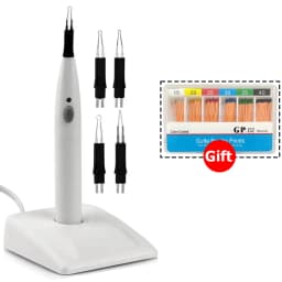 AG Dental Gutta Percha Tooth Gum Cutter 4 Tips Gingival Cutter Dental Gutta Percha Cutting Wireless Charging Socket Heating