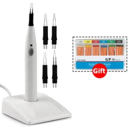 AG Dental Gutta Percha Tooth Gum Cutter 4 Tips Gingival Cutter Dental Gutta Percha Cutting Wireless Charging Socket Heating