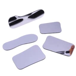 5 PCS/SET Dental Orthodontic Mirror Photography Double-Sided Mirrors Dental Tools Glass Material Dentistry Reflector Intra Oral