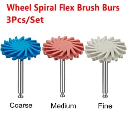 AG 10pcs/Box Disposable Dental Polisher Nylon Bristle Brush Polishing Polisher Cup Teeth Whitening Prophy Brushes Dentist Tools