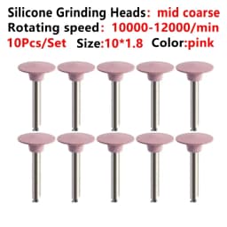 AG 10pcs/Box Disposable Dental Polisher Nylon Bristle Brush Polishing Polisher Cup Teeth Whitening Prophy Brushes Dentist Tools
