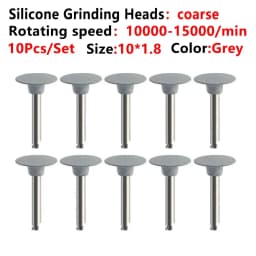 AG 10pcs/Box Disposable Dental Polisher Nylon Bristle Brush Polishing Polisher Cup Teeth Whitening Prophy Brushes Dentist Tools
