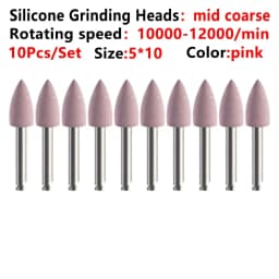 AG 10pcs/Box Disposable Dental Polisher Nylon Bristle Brush Polishing Polisher Cup Teeth Whitening Prophy Brushes Dentist Tools