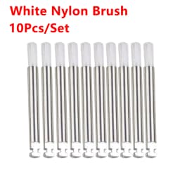 AG 10pcs/Box Disposable Dental Polisher Nylon Bristle Brush Polishing Polisher Cup Teeth Whitening Prophy Brushes Dentist Tools
