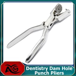 AG Dentistry Dam Hole Punch Pliers For Dentist Clinic Perforator Rubber Orthodontic Dental Tools