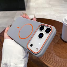 Luxury Magnetic Matte Soft Phone Case For iPhone 17 Pro Max Air 16E 15 14 13 12 11 17 Shockproof MagSafe Wireless Charging Cover