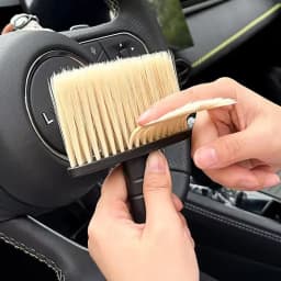 Car Wash Brush Dust Remover Car Air Conditioner Outlet Dust Removal Brush Soft Bristles Brushes for Car Cleaning Tools