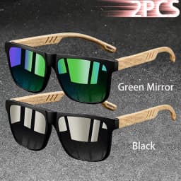 Fashion Vintage Square Square Frame Sunglasses Men Women Fishing Driving Man Luxury Brand Designer Sun Glasses  Eyewear