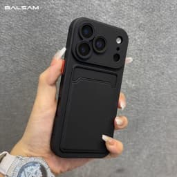 Luxury Soft Silicone Wallet Case For iPhone 17 Air 16E 15 14 Plus 13 12 Mini 11 Pro Max XR XS Shockproof Card Holder Slot Cover