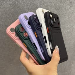 Luxury Soft Silicone Wallet Case For iPhone 17 Air 16E 15 14 Plus 13 12 Mini 11 Pro Max XR XS Shockproof Card Holder Slot Cover