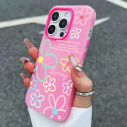 Spring Flower Pattern Phone Case For iPhone 18 17 16 Pro Max Cases iPhone 17e 16e 11 15 12 13 14 Pro Max Air X XR 7 8 Plus Cover