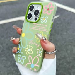 Spring Flower Pattern Phone Case For iPhone 18 17 16 Pro Max Cases iPhone 17e 16e 11 15 12 13 14 Pro Max Air X XR 7 8 Plus Cover