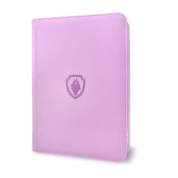 9 Pocket Zipper Card Binder, 360 Trading Card Holder Book, Premium PU Cover Zip Binder for Cards, Durable Side Loading Card