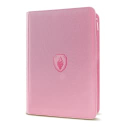 9 Pocket Zipper Card Binder, 360 Trading Card Holder Book, Premium PU Cover Zip Binder for Cards, Durable Side Loading Card