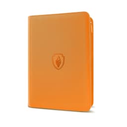 9 Pocket Zipper Card Binder, 360 Trading Card Holder Book, Premium PU Cover Zip Binder for Cards, Durable Side Loading Card