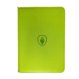 9 Pocket Zipper Card Binder, 360 Trading Card Holder Book, Premium PU Cover Zip Binder for Cards, Durable Side Loading Card