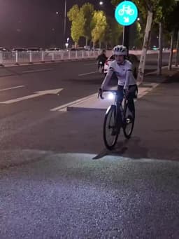 TOSUOD Bicycle Front Light 1500 Lumens 4800mAh Bike Light Splash Resistant Water USB Charging Cycling Lamp Accessories