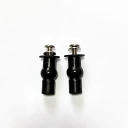 2pcs Expansion Screw Toilet Seat Top Fix Seat Hinge Hole Fixings Well Nut Screw Rubber Back To Wall Toilet Cover Accessories