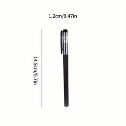 5/10/20pcs Quick-Drying Gel Pens, 0.5mm Fine Tip, Black Ink - Ideal Choice for Office and School Clean For School Office Use Onl