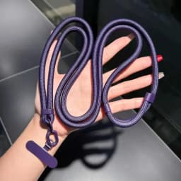 Universal Adjustable Phone Lanyard Crossbody Necklace Strap Phone Case Long Hanging Rope with Clip Anti-Lost Durable and Sturdy