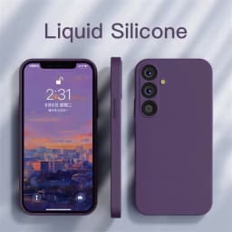 Phone Case Galaxy S25 S24 S23 Ultra Case Soft Liquid Silicone Samsung Galaxy S25 S24 S23 S22 Ultra Plus S23Ultra S24Ultra Cases