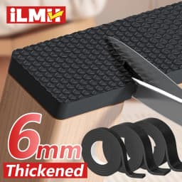 Non Slip Furniture Pads Self Adhesive Rubber Furniture Leg Protectors Heavy Duty Floor Protectors for Chairs Tables Sofas Floors