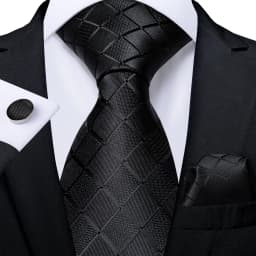 Men Tie Orange Paisley Luxury Polyester Wedding Prom 8cm Necktie Set Pocket Square Cufflinks Gift for Husband Men Accessory