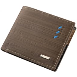 Men's Short PU Leather Wallet, Multi-slot Credit Card Holder Men's Wallet, Casual Wallet for Men