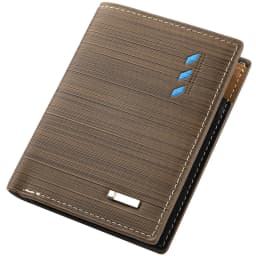 Men's Short PU Leather Wallet, Multi-slot Credit Card Holder Men's Wallet, Casual Wallet for Men