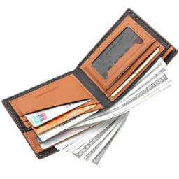 Men's Short PU Leather Wallet, Multi-slot Credit Card Holder Men's Wallet, Casual Wallet for Men