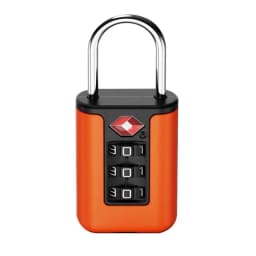 2024 New TSA Customs Code Lock for Travel Luggage Password Changeable Lock Contrast Color Design Padlock