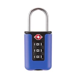 2024 New TSA Customs Code Lock for Travel Luggage Password Changeable Lock Contrast Color Design Padlock