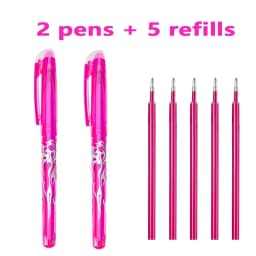 Color Erasable Gel Pens 0.7mm Multi-color Refill Pen for Drawing Writing Gel Ink Rollerball Pen School Stationery Supply