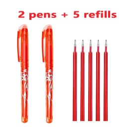 Color Erasable Gel Pens 0.7mm Multi-color Refill Pen for Drawing Writing Gel Ink Rollerball Pen School Stationery Supply