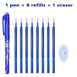 Color Erasable Gel Pens 0.7mm Multi-color Refill Pen for Drawing Writing Gel Ink Rollerball Pen School Stationery Supply