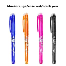 Color Erasable Gel Pens 0.7mm Multi-color Refill Pen for Drawing Writing Gel Ink Rollerball Pen School Stationery Supply