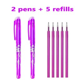 Color Erasable Gel Pens 0.7mm Multi-color Refill Pen for Drawing Writing Gel Ink Rollerball Pen School Stationery Supply