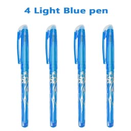 Color Erasable Gel Pens 0.7mm Multi-color Refill Pen for Drawing Writing Gel Ink Rollerball Pen School Stationery Supply