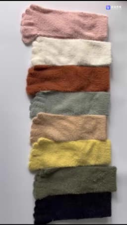 Women Girls Thick Five Finger Socks Winter Warm Colorful Coral Fleece Fluffy Toe Socks Soft Cozy Hosiery Female Floor Slippers