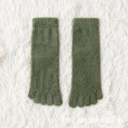 Women Girls Thick Five Finger Socks Winter Warm Colorful Coral Fleece Fluffy Toe Socks Soft Cozy Hosiery Female Floor Slippers
