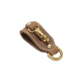 1pc Premium First-layer Cowhide Waist Keychain - Durable Tactical Buckle for Car Keys, Mountaineering, and Rock Climbing - Hands
