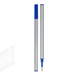 Business Ballpoint Pen Durable Students Gift Brass Gel Pen with Blue/Black Ink Refill Fountain Pen School Office Supplies