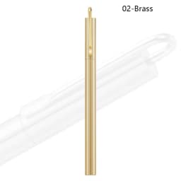 Business Ballpoint Pen Durable Students Gift Brass Gel Pen with Blue/Black Ink Refill Fountain Pen School Office Supplies