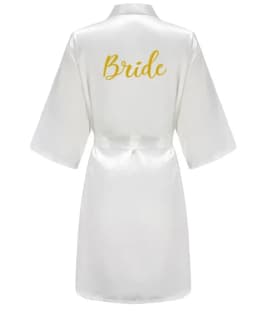 Satin Silk Robes Plus Size Wedding Bathrobe Bride Bridesmaid Mother Maid of Honor Gown Women Clothing Sleepwear Navy Blue